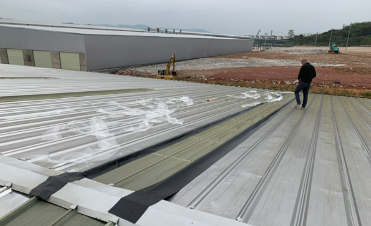 南陵厂房屋面防水维修案例